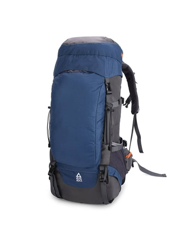 Internal Frame Hiking Backpack 65L,Mountain Climbing Camping Backpack Daypack Waterproof Rain Cover