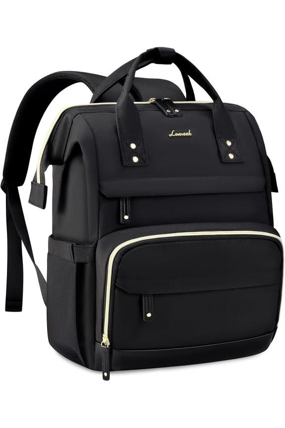 Laptop Backpack for Women,15.6 Inch Work Backpacks Purse with Large Capacity,Waterproof Bag College Bookbag for School,Waterproof Casual Daypack for Travel