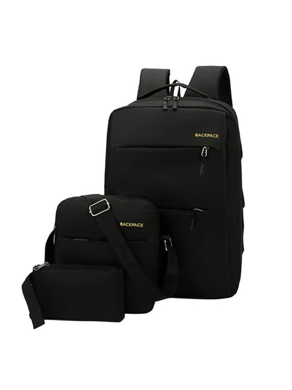 Laptop Travel Backpack Travel Personal Item Size Black Backpacks for School Sports Backpack for Men 18 X 14 X 8 Inches Travel Tote