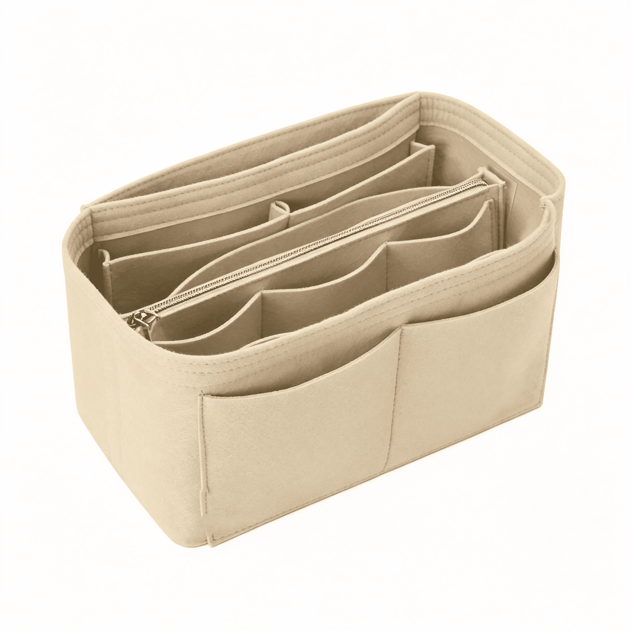 AOMRCOL Purse Organizer Insert, Felt Tote Bag Organizer Insert with 5 ...