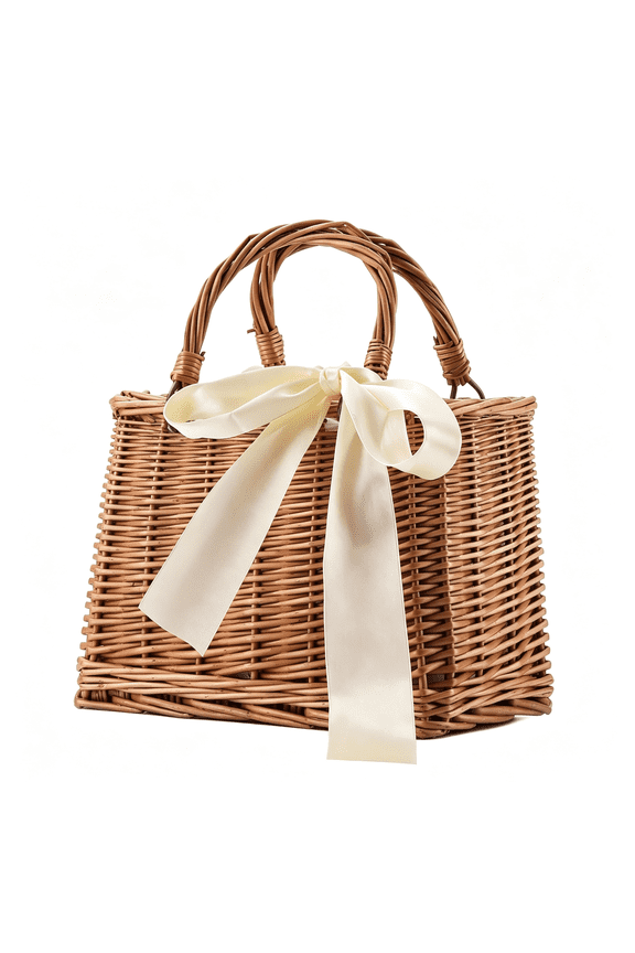 Straw Beach Bags for Women Summer Clutch Rattan Woven Wicker Purse Crochet Tote Straw Beach Bag