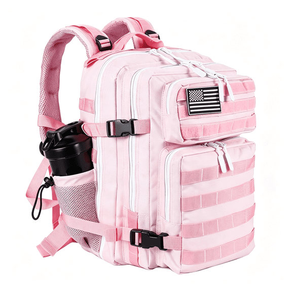 AOMRCOL Tactical Military Backpack for Men and Women 25L/35L Army Assault Pack Bag Small Rucksack with Bottle Holder,Tactical Military Military Backpack