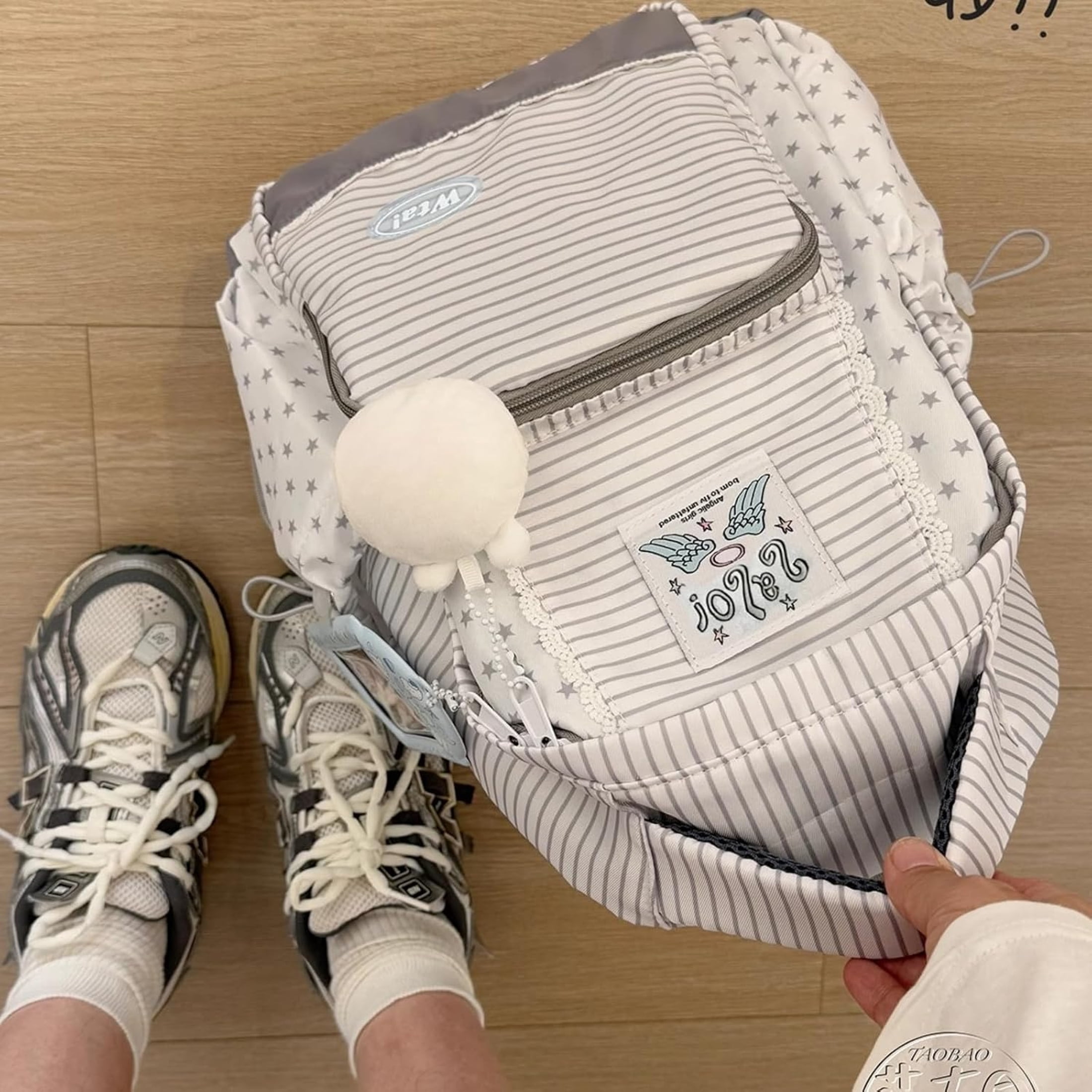 Star Backpack Y2k