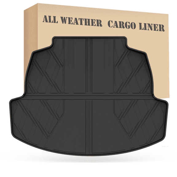 AOMSAZTO Car Cargo Mat for 2021-2023 Hyundai Elantra (No Elantra GT Models) All Weather Custom Fit Cargo Liner Rear Trunk Liner Non-Slip TPO Odourless