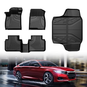 AOMSAZTO Floor Mats & Cargo Mats Fit for Honda Accord 2018-2022 - 1st & 2nd Row All Weather Protection Automotive Floor Liners & Trunk Mat ,Custom Fit Car Accessories Car Mats