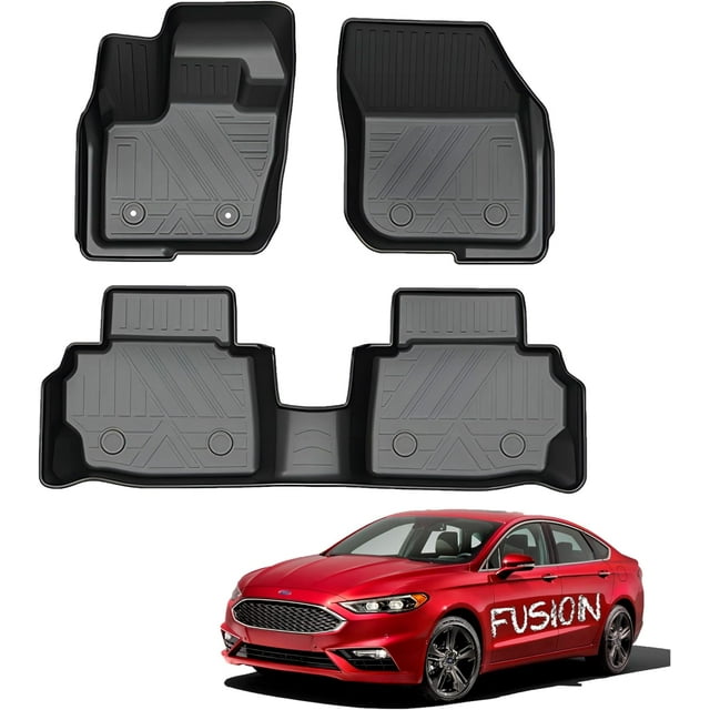 AOMSAZTO Car Floor Mats for Ford Fusion 20172020, Fits for Lincoln MKZ