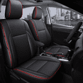 thumbnail image 1 of AOMSAZTO Car Seat Covers Custom Fit for Toyota Tacoma 2016-2023 Faux Leather Full Set Waterproof Seat Set Interior Accessories Breathable Cushion Protector Seat Cover Sets Dirt Resistant, 1 of 8