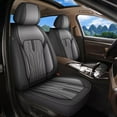 thumbnail image 1 of AOMSAZTO Car Seat Covers Front Seat Fit for Ford C-Max Energi 2013-2018: Waterproof Leather Automotive Seat Cushion Protector（2 Seat Black&Grey), 1 of 6