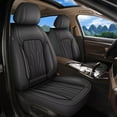 thumbnail image 1 of AOMSAZTO Car Seat Covers Front Seat Fit for Nissan Rogue 2008-2024 2025: Waterproof Leather Automotive Seat Cushion Protector（2 Seat Black), 1 of 5