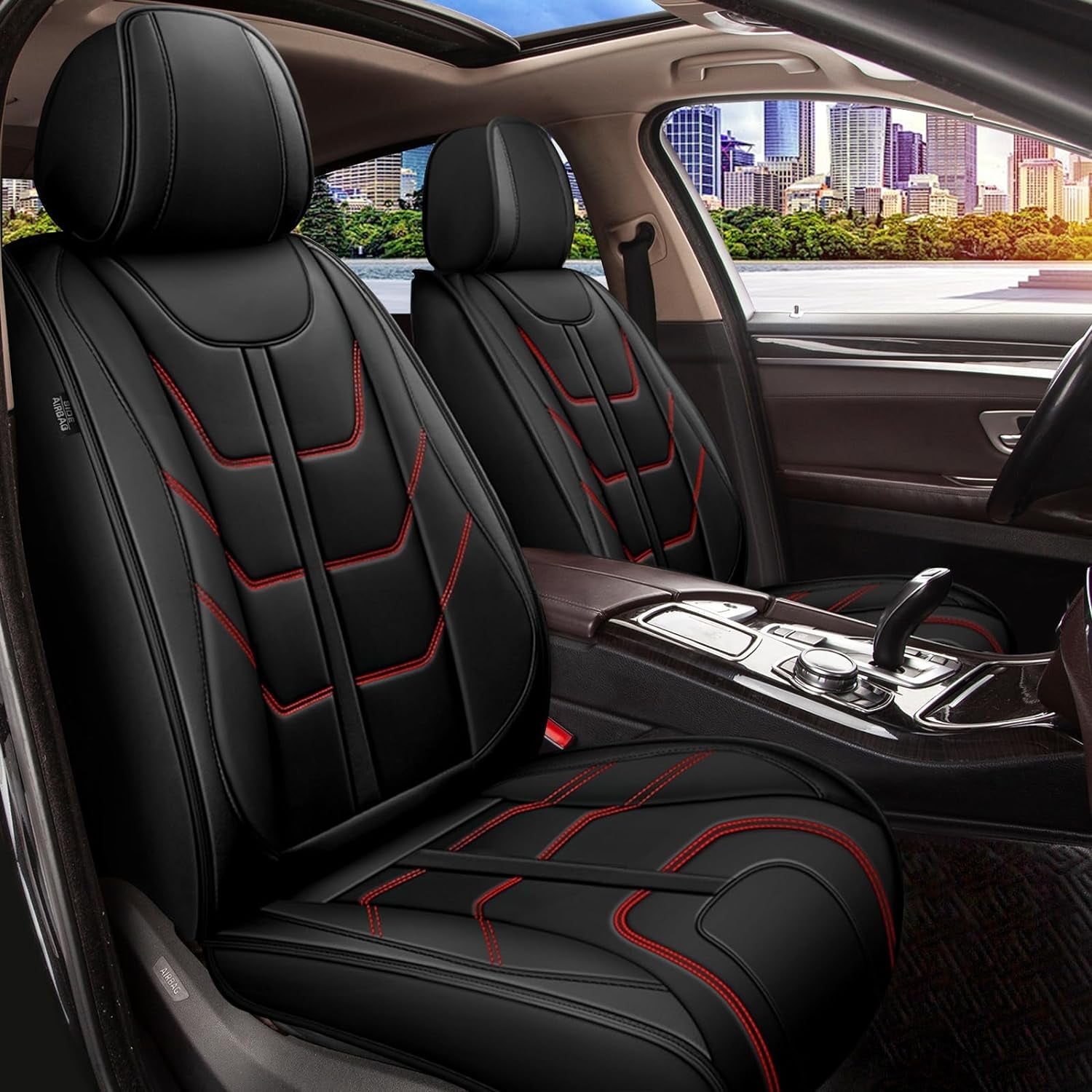 AOMSAZTO Car Seat Covers for Hyundai Santa Cruz 2022-2025: 5 Seats Full ...