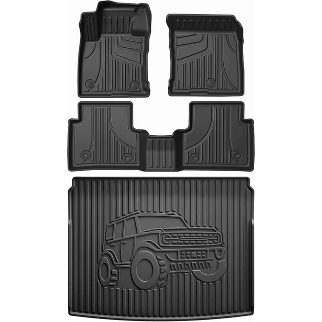 AOMSAZTO Floor Mats & Cargo Mats Fit for Ford Bronco Sport 2021-2025 ...