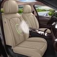 Custom Fit Seat Covers For Toyota 4Runner (2004-2025) - 5 Seat Full Set, Waterproof Faux Leather (Orange & Black)