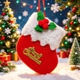 thumbnail image 1 of AOMXGD 2 Pack Mini Christmas Stocking Ornaments, Plastic Hanging Decor for Xmas Tree Mantel Holiday Party Decor, 2 Count, 1 of 6