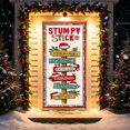 thumbnail image 1 of AOMXGD Christmas Door Tapestry, 35.5x71In Xmas Door Hanging Curtain, Bedroom Wall Party Fabric Decor, Polyester Holiday Door Cover, 1 of 9