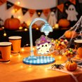 thumbnail image 1 of AOMXGD Halloween Acrylic Desktop Ornament, Pumpkin Ghost Tabletop Decor Stand With Replaceable Pendants For Shelf Mantel Holiday Decoration, 1 of 6