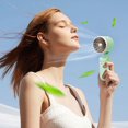 thumbnail image 1 of AOMXGD Handheld Portable Fan, Adjustable Speeds Powerful Mini Personal Fan, Pocket Turbo Fan USB Rechargeable Silent for Travel, Office, Outdoor, 1 of 8