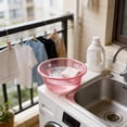 thumbnail image 1 of AOMXGD Large Thick Clear Plastic Wash Basin, Portable Household Sink for Dorm & Bathroom, Multifunctional Foot & Washing Basin, 1 of 5