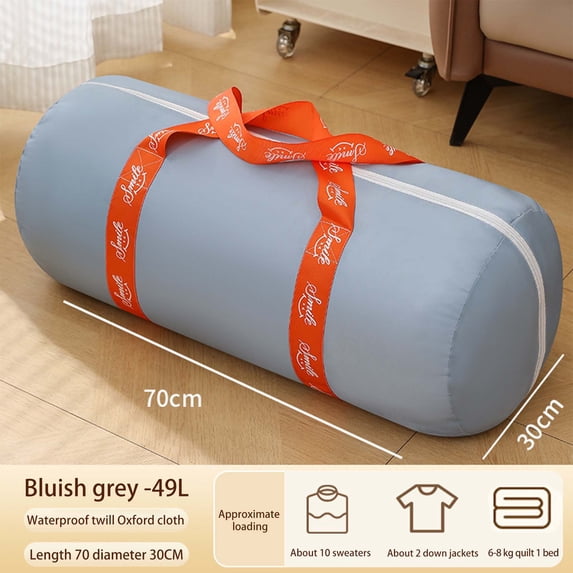 AOMXGD Largecapacity Storage Bag With Handle Largecapacity Storage Bag Foldable Storage Bucket for Store Blankets Clothes Pillows Quilts