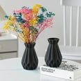 thumbnail image 1 of AOMXGD Matte-Finish Ruffled Ceramic Vase, Hydroponic Ceramic Vase, Living Room Decoration, Home Office Decor Vase, 1 of 6