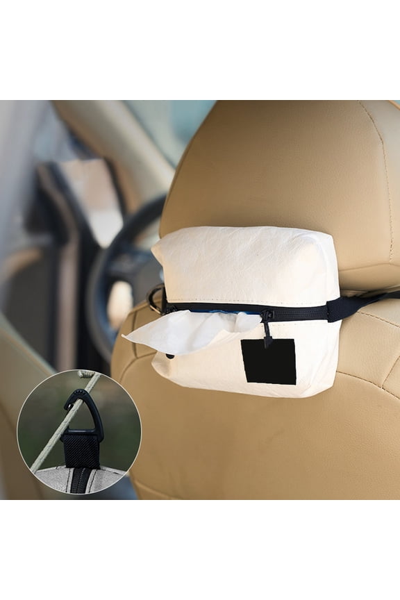 Outdoor DuPonts Paper Tissue Storage Bag Minimalists Car Hanging Paper Towel Holders Camping Multi-Functional Hanging Organizer