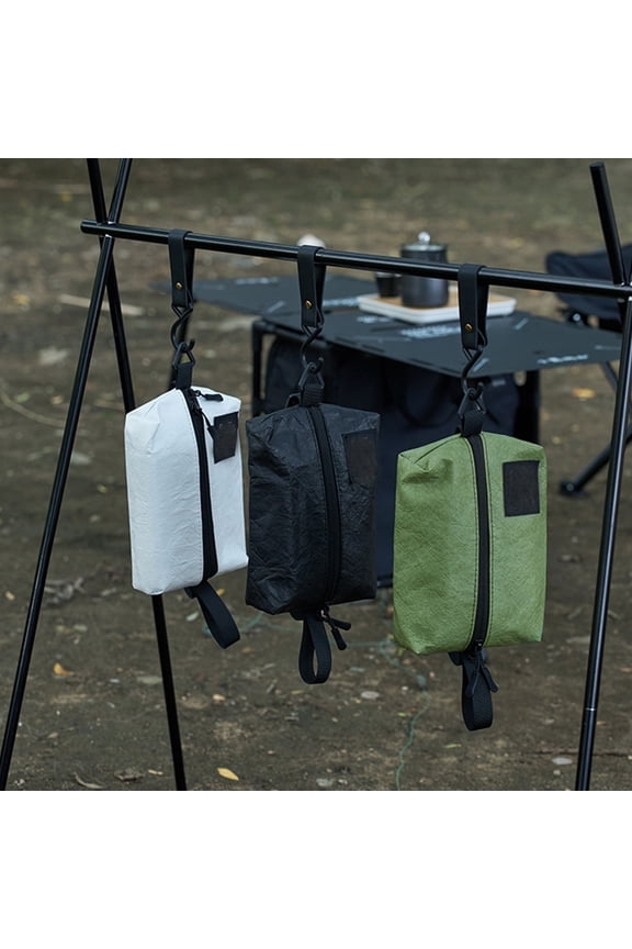 Outdoor DuPonts Paper Tissue Storage Bag Minimalists Car Hanging Paper Towel Holders Camping Multi-Functional Hanging Organizer