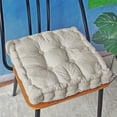 thumbnail image 1 of AOMXGD Square Tufted Corduroy Seat Cushion, Thickened Soft Chair Pad, 13.8x13.8 in Non-Slip Floor Cushion for Office Chair, Sofa, Student Stool, Home Decor, 1 of 6