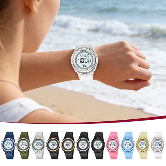 AOMXGD Teenager Digital Waterproof WatchSimple, Electronic Wristwatch For Mens and Womens Unisex Daily Wear