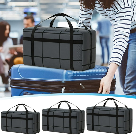 AOMXGD Washable Non-Woven Drawstring Storage Sacks, Moist Resistant Foldable Laundry Organizer Bags for Bedding, Garments, Blankets, Indoor Storage & Travel Luggage Sorting
