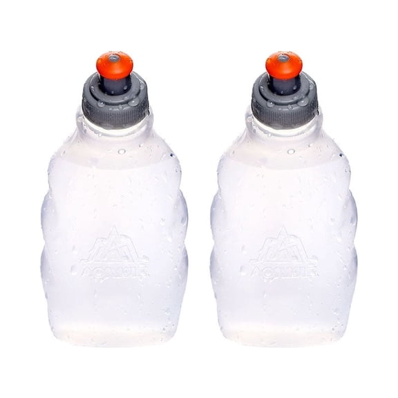 AONIJIE 2Pcs 170ml/250ml Water Bottle Multi-functional Sports Water Bottle for Marathon Off-road