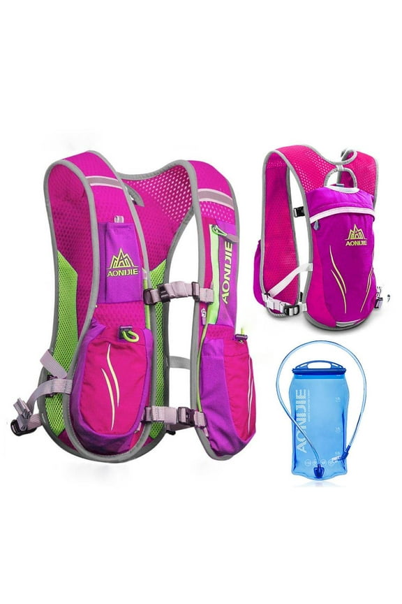 5.5L Hydration Backpack Vest with Survival Whistle