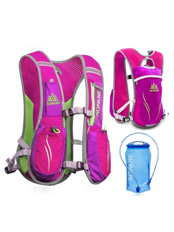5.5L Hydration Backpack Vest with Survival Whistle