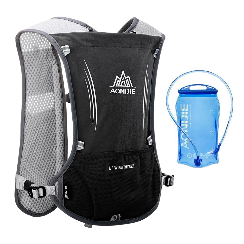 Lightweight Hydration Vest Backpack – Water Bladder Pack For Running, Hiking, Cycling