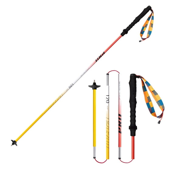 AONIJIE E4207 Walking Aluminum Alloy Hiking Pole Cross-country Pole