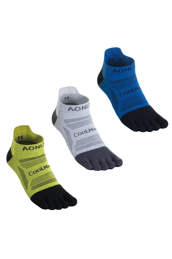 E4839 Unisex Running Low Cut Marathon Toesocks for Race Training