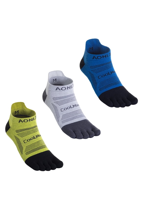 E4839 Unisex Running Low Cut Marathon Toesocks for Race Training