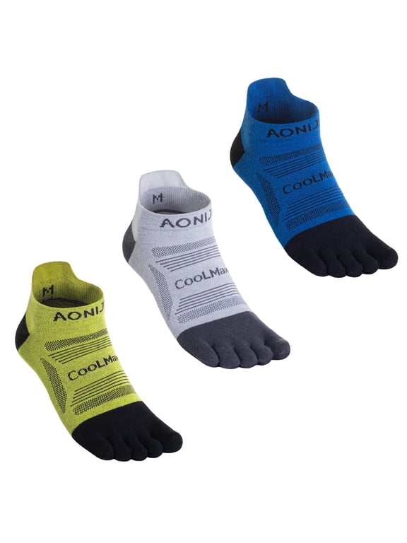 E4839 Unisex Running Low Cut Marathon Toesocks for Race Training