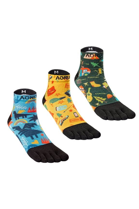 E4842 Toe Socks for unisex Professional Marathon Sports Fitness Cross-country Running