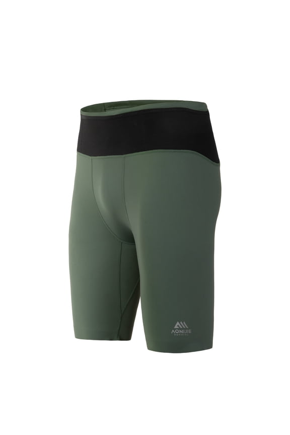 FM5120 Men's Quick-Drying Compression Shorts Elastic Fit for Running Cycling