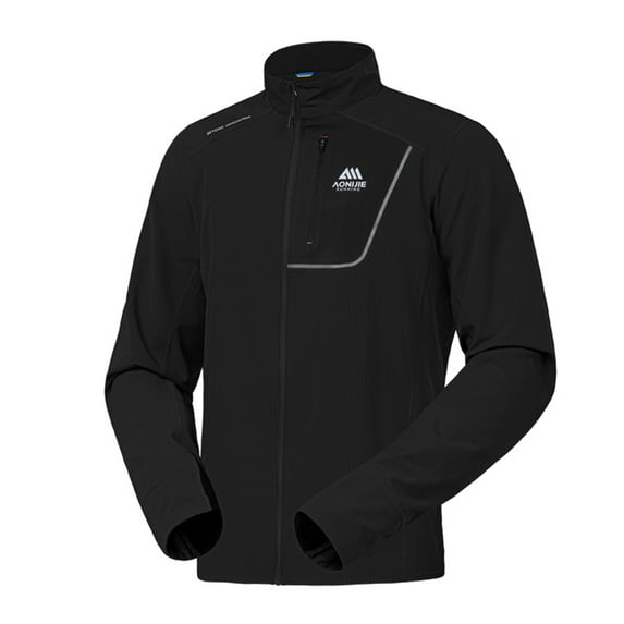 AONIJIE FM5206 Men's Outdoor Windproof Stand Collar Jacket for Hiking and Mountaineering