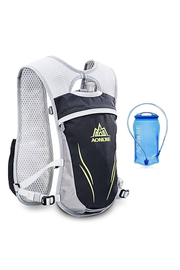 Hydration Backpack Vest, 5.5L Capacity, Multi-Pocket Design, Breathable and Lightweight, Pack for Outdoor Sports - Running, Cycling, Climbing and Hiking