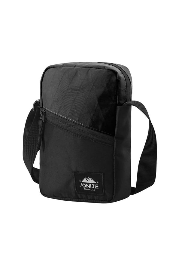 Outdoor Small Messenger Bag for Men Women, Water & Tear Resistant Crossbody Shoulder Purses Handbag with Adjustable Strap for Daily Casual Travel Hiking