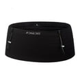 thumbnail image 1 of AONIJIE Running Belt for Women and Men Lightweight & Non-slip Black Fanny Pack, XL, 1 of 8
