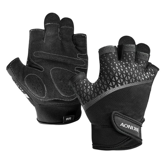 AONIJIE Sports Gloves Sweat-wicking, Breathable, Non-slip Gloves for Fitness