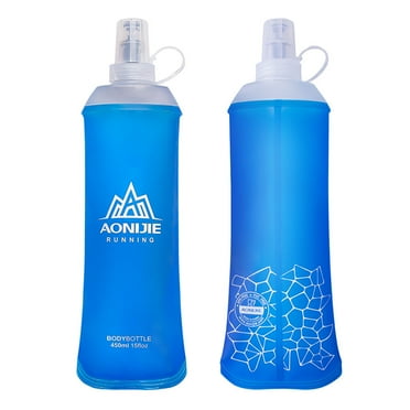 AONIJIE TPU Foldable Soft Flask Water Bottle 500ml/420ml/250ml Sports Water Outdoor Camping Hiking Water Bag