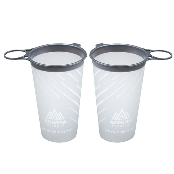 AONIJIE TPU Foldable Soft Water Cup Sports Soft Water Bottle for Camping Running Hiking
