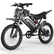 AONPO A20 Pro Electric Bike for Adults, 20*4.0 Fat Tire E-Mountain Bicycle,Peak 2000W Motor 52V 22.5Ah 7-Speed E-Bike UL2849, LCD Display with NFC Unlock