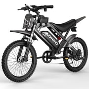 AONPO A20 Pro Electric Bike for Adults, 20*4.0 Fat Tire E-Mountain Bicycle,Peak 2000W Motor 52V 22.5Ah 7-Speed E-Bike UL2849, LCD Display with NFC Unlock