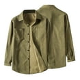 thumbnail image 1 of AOOCHASLIY 2023 Men Fall Coat Men's Corduroy Multi-pocket Shirt Jacket, 1 of 5