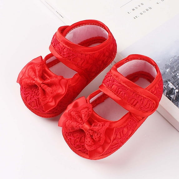 AOOCHASLIY Black and Friday Kids Shoes Toddler Kids Baby Girls Anti-slip Toddler Shoes Soft Sole Princess Shoes
