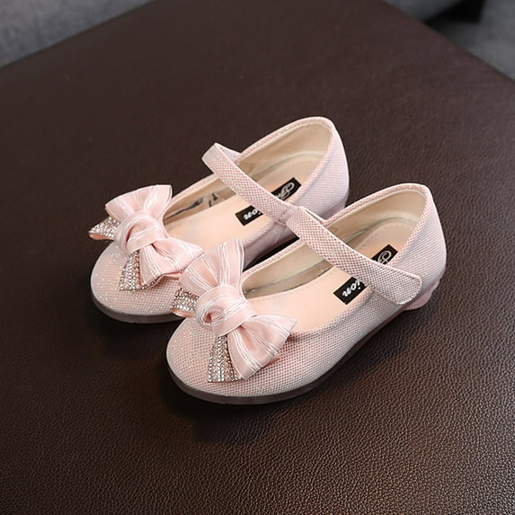 AOOCHASLIY Black and Friday Kids Shoes Toddler Shoes Baby Girls Princess Soft Non-slip Bow Star Pearl Summer Sandals